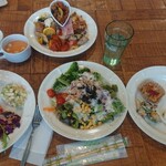 Buffet garden veggie+ - サラダ&17種類の料理全て網羅(^-^)v