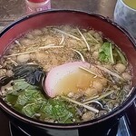 日の出家 - セットの温蕎麦