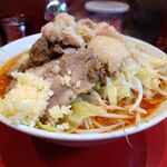 ラーメン二郎 - 小ラーメン + SK×2枚　770円+100円
