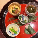 Temboshi - 前菜から上品でおいしい。
