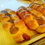 パン工房・夢雲 - ●カレーフランク@100