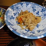 もつ焼　多しろ - 切り干し大根　甘辛い味