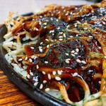 みっちゃん - そば玉青じそトッピング