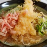 福そば - 天おろしそば＆ミニソースカツ丼 1600円、天おろしそばになります