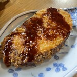 太鼓判亭 - さつまいものフライ、天ぷらもいいけどこれもありだね