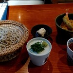 東京 土山人 - 天丼と蕎麦セット　1,680円
