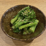 Sumibi to sake senbondori - 菜の花ナムル