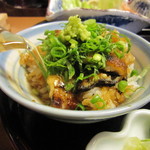 まるや本店 - 3杯目は、薬味にだしをかけて。
      
      さらさらと～。
      
      
      