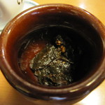 まるや本店 - お酒を飲みながら、うなぎの佃煮をつまんで。
      
      
      