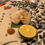 霞町 やまがみ - 白子焼き