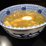 つけ麺無心 - Wスープつけ汁に特製半熟味玉トッピング