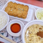 カリットギョウザ黄金 - 10ヶ定食（小）