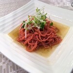 フレンチ&チャイニーズレストラン モンスレー - あっさりトマト冷麺