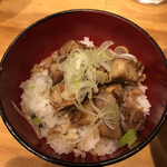 麺屋 継 - チャーシュー丼小