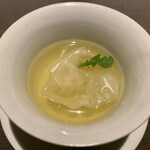 茶禅華 - 雉雲呑湯（雉入り雲呑スープ）