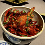 茶禅華 - 四川鶏翅（手羽先の四川風炒め）