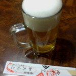 かちんこ - 乾杯の生ビール