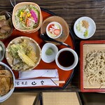 山宝 - 蕎麦セット￥1200