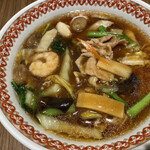 ドラゴンレッドリバー - 広東麺(五目とろみ麺)＝1012円 税込