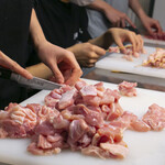 下北沢 鳥田むら - 串打風景