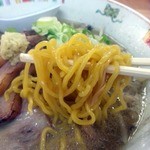 麺屋 彩未 - 麺アップ