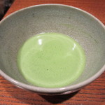 一保堂茶舗 喫茶室 嘉木 - 濃茶　雲門の昔をお薄にしました