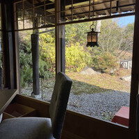 洋食 つばき - 席からの眺め