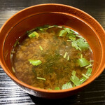 食堂こなん - 赤出汁