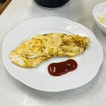 ゆたか食堂 - チーズ入りオムレツ