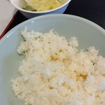 中華東北家庭料理 天明 - ライス・卵スープ