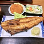 十八番 - シマホッケ定食。¥950。