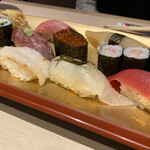 Sushi Hanatei - 特上にぎり寿司