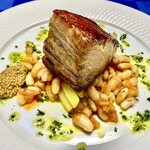 Restaurant & Wine Bar XLV - 皮つき豚バラ肉のコンフィ