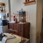 いち福 - 店舗内。素敵ですね～～(^ー^)