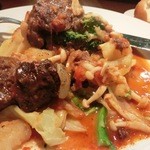 エスポワール - メイン食べかけ拡大（笑）