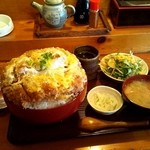 おおはし - ロースカツ丼（メガ盛り）（1280円）（2013/1）