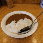 らぁめん 一福 - ミニカレー、250円。