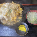 富士 - お客さんの注文率が高い天玉丼