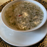 華正樓 - スープ　具沢山で帆立の出汁が美味しい