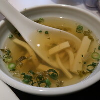 神田 雲林 - 麻婆豆腐セットのスープ