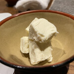 じき - いただいた、クリームチーズ