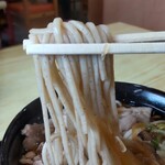 一ばん そば家 - 蕎麦の品種は出羽かおり