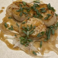 帆立のバター焼き