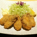 とんかつ むら井 - カキフライ定食