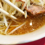 ラーメン二郎 - スープ