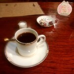 シティーライト - マンデリン、チョコレートと豆菓子(豆菓子はすでに食す)