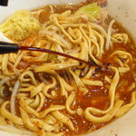 ラーメン二郎 - 赤酢投入～♪