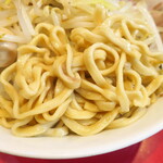 ラーメン二郎 - 麺