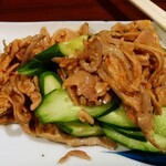 木村家 - もつきゅうり和え