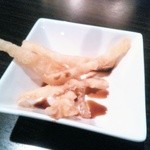 中国料理 ロータスダイニング - イカの天ぷら
